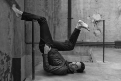 A portrait of choreographer Marco Pelle.